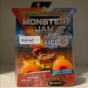 Monster Jam - Monster Mutt - Rottweiler 2019 Fire & Ice Series / 1:64 Scale